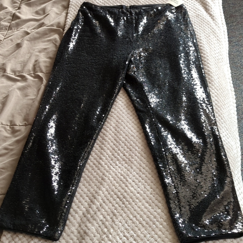 Forever 21 sequin trousers